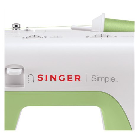 Singer | Simple 3229 | Sewing Machine | Number of stitches 31 | Number of buttonholes 1 | White/Green - 4